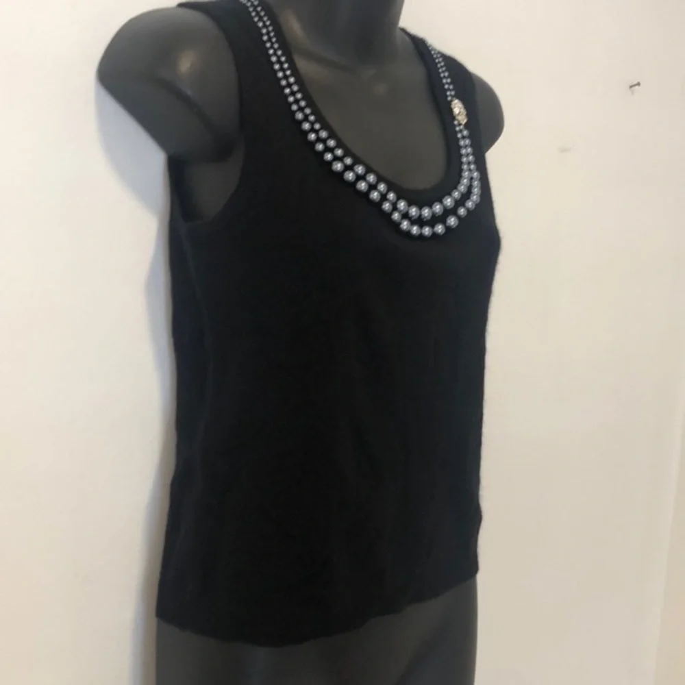 Cynthia Steffe Black Cashmere Sweater XS